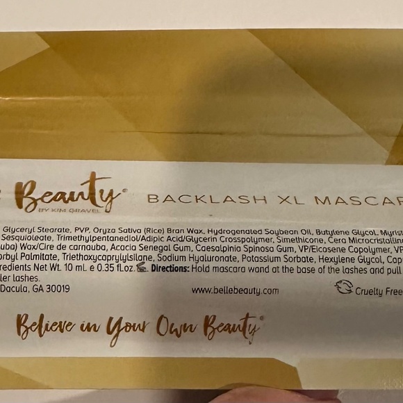 Belle Beauty Backlash XL Tubing Mascara - Color: Black - Picture 9 of 9